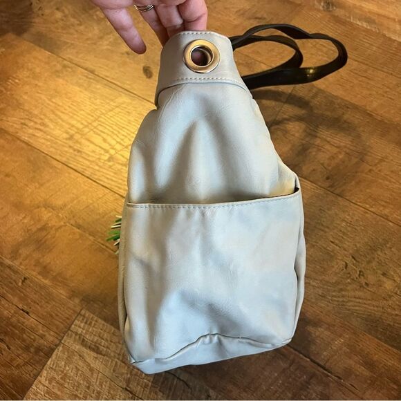 Miche Demi Base Black Bag & Jordan Grey/Green Shell - Picture 8 of 16